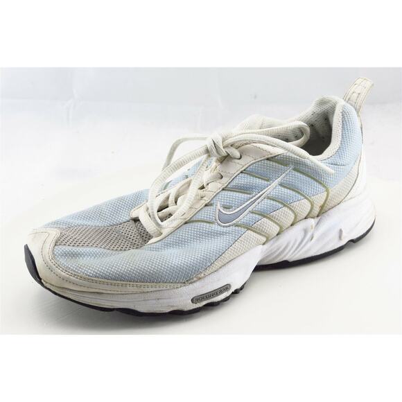 Nike Women Sz 7.5 M‎ White Lace Up Running Synthetic Shoe - Picture 1 of 8